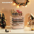 Cosmetica-organizer van acryl voor opslag in de badkamer in de slaapkamer van lippenstift sieraden nagellak (3 delen) JKA009TP