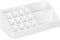 Make-up Organizer van acryl, cosmetica organizer met 3 lades en 15 vakken in verschillende maten, anti-slip inzetstukken, voor make-up en sieraden, wit JKA002WT