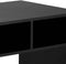 Muur gemonteerd zwevend computerbureau, hout PC werken studietafel computertafel bureau met 3 opbergplanken voor slaapkamer, woonkamer, 108 x 53 x 52cm (Zwart)