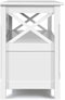TV Meubel -lowboard, houten opbergconsole, moderne vrijstaande tv-kast, media entertainment center, multifunctionele home woonkamer tv-meubel, tv-plank met draad gat (Wit)