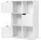 6 kubus opberg organiseren kast met deuren,  boekenkast,  boekenplank voor Boeken, Speelgoed en Decoratie
