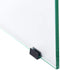 Moderne salontafel met MDF Top gehard glazen poten