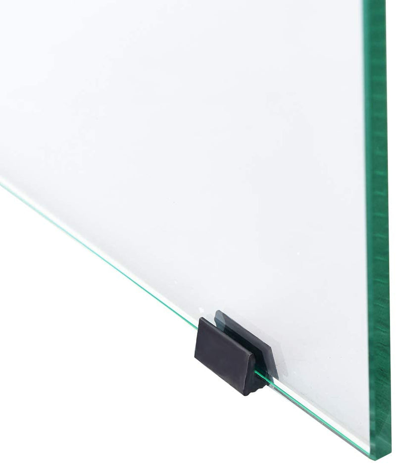 Moderne salontafel met MDF Top gehard glazen poten