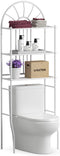 3-planken badkamerkast organizer boven het toilet,  59 x 33 x 173cm