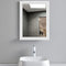Gespiegelde badkamerkast, muur gemonteerde spiegelkast 50 x 16 x 66 cm (Wit)