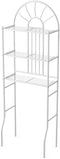 3-planken badkamerkast organizer boven het toilet,  59 x 33 x 173cm