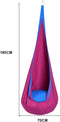 Hangstoel, Kinderzitje, met zitkussen, 3 Kleuren, 80 kg draagvermogen (rood)