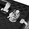 Trolley Cosmetische Hoes, Aluminium make-uphoes, schoonheidskoffer, Zwart JHZ04B