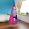 Hangstoel, Kinderzitje, met zitkussen, 3 Kleuren, 80 kg draagvermogen (rood)