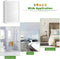 Gespiegelde badkamerkast, muur gemonteerde spiegelkast 50 x 16 x 66 cm (Wit)