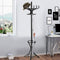 Staande kapstok hout 12 haken Home hoed jas hanger boom 12 met paraplu houder kapstok