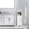 Badkamerkast,  met enkele deur verstelbare plank,