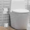 Toiletpapierhouder, mooie chromen afwerking en ijzeren frame, vrijstaande toiletpapierrolhouder