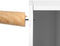 Lowboard in Scandinavische stijl, tv-kast, tv-tafel, televisiekast, voor uw flatscreen,  wit LTV09WT