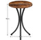 Bijzettafels Set van 2 , laptoptafel  industrieel,, rustieke bruin EBF06BZ01