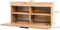 Schoenenkast, kantelbare schoenenkast met 2 laags structuur, handige handgreep, verstelbare planken, antislip onderleggers, schoenen opslag organisator voor huis, kantoor, hal, gang