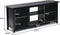2-laags TV-tafel, TV-meubel, 147 cm TV lowborad (Zwart)