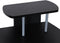 Bureau Computertafel met wielen PC-tafel met toetsenbordverlenging 2 legborden 120 x 59 x 90 cm LCD812B