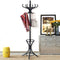 Staande kapstok hout 12 haken Home hoed jas hanger boom 12 met paraplu houder kapstok