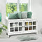 tv-meubel, tv-tafel tv-kast tv-plank tv-standaard,  114 x 48,5 x 61 cm (Wit)