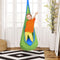 Hangstoel, Kinderzitje, met zitkussen, 3 Kleuren, 80 kg draagvermogen (Groen)