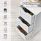 3 lades houten badkamerkast,