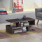 Koffietafel, rechthoekige salontafel theetafel, 3-laags salontafel,  80 x 40 x 36 cm