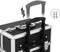 Make-upkoffer, professionele make-upkoffer, 3-in-1 make-upkoffer voor op reis, grote trolley voor kappers,