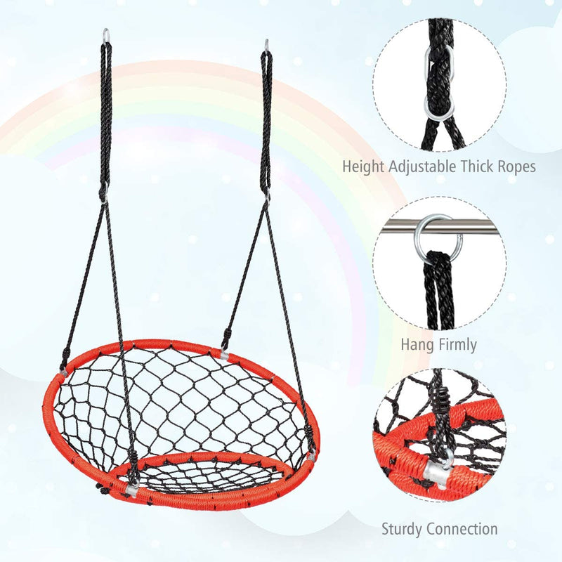 Hangstoel, web stoel schommel, boom schommel set belastbaar tot 150 kg,