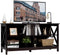 tv-meubel, tv-tafel tv-kast tv-plank, voor TV's tot 55 inch, 3-laags 120 x 41 x 60 cm (Bruin)