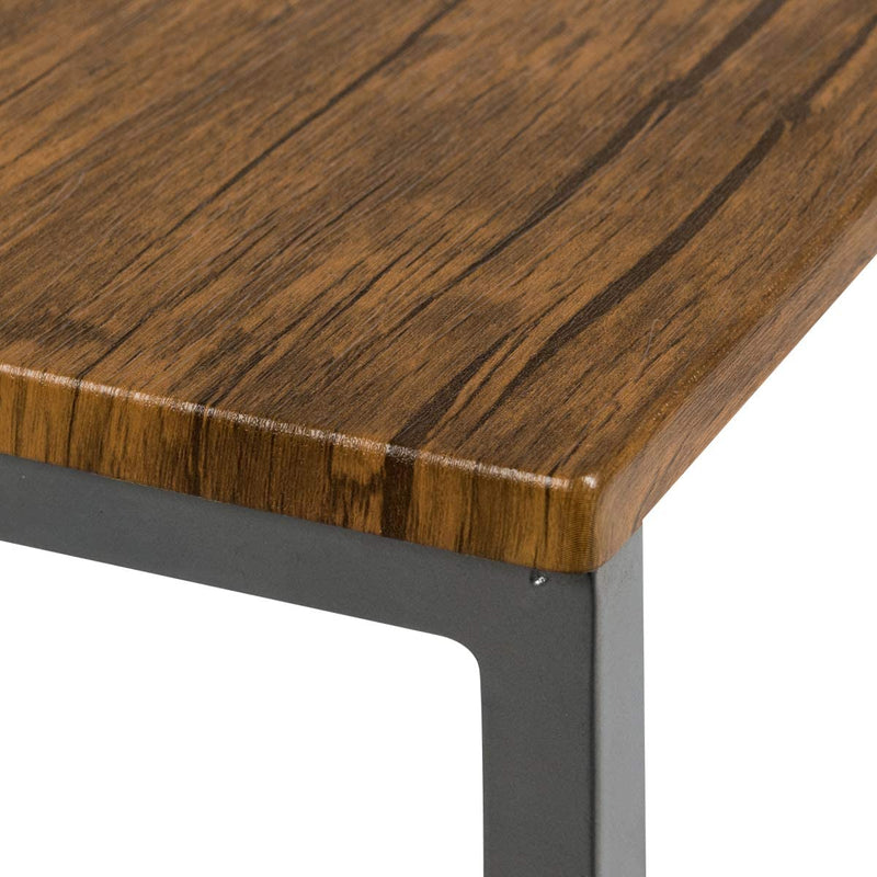 Set van 3 stapelbare salontafel, 3 componenten bijzettafels C-vorm
