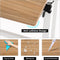 Computer Tafel Laptop Bureau Werkstation Verstelbare Hoogte Laptop Tafel Stand-up Computer Tafels voor Thuiskantoor, Wit
