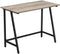 Bureau, computer bureau, industrieel ontwerp, 100 x 50 x 75 cm, grijs-zwart LWD040B02