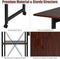 Opvouwbare computer bureau, moderne schrijftafel met 2 laags opslagplanken, PC laptop computertafel werkstation met 6 wielen, ruimtebesparende compacte bureau voor thuiskantoor klein appartement