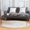Moderne salontafel met MDF Top gehard glazen poten