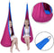 Hangstoel, Kinderzitje, met zitkussen, 3 Kleuren, 80 kg draagvermogen (rood)