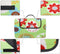 GCM71J Picknickdeken, campingdeken, warmte-isolerend, waterdicht, met draaggreep, 200 x 200 cm