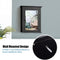 Badkamerkast, gespiegelde aan de muur gemonteerde spiegelkast  5 posities, 56 x 15 x 69 cm, (Zwart)