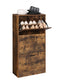 Schoenenkast met 3 kleppen, schoenenrek met 3 niveaus, opbergkast 60 x 24 x 120 cm