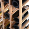 44 Flessen Wijnrek, Houten Wijn organisator, vrijstaande standaard planken voor de display