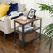 Console tafel, bijzettafel, , salontafel, gang, woonkamer,, industrieel ontwerp, vintage, donkerbruin LET33BX