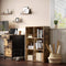 Boekenkast, boekenplank, met 6 vakken, bruin LBC203BX