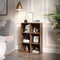 Boekenkast, boekenplank, met 6 vakken, bruin LBC203BX