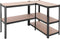 Magazijnrekken, zware lasten, set van 2, kelderrekken, 180 x 90 x 40 cm, tot 875 kg belastbaar, planken, steekplanken, versterkt stalen frame, 5 verstelbare planken, zwart GLR040B02