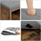 Schoenenbank, schoenenrek, schoenenopslag, zitbank, 10 vakken, met bekleding, voor de entree, hal, slaapkamer, 104 x 30 x 48 cm, vintage bruin LHS10XB