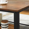 Salontafel, televisietafel, , met metalen frame, stabiel, eenvoudig te monteren LCT61X