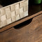 Schoenenkast met 2 kleppen, Schoenenrek met een Open Rek, Melaminefineer, Gemakkelijk te reinigen, 60 x 24 x 102 cm, Rustiek Bruin