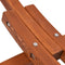 Hangmat met standaard voor enkele persoon, draagvermogen tot 120 kg, hangmat standaard van weerbestendig larikshout, polyester katoenen hangmat, perfect voor achtertuin, terras, tuin,